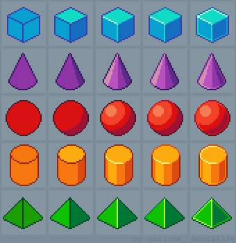 Tutorial: How to draw primitives Pixel Art Practice, How To Draw Pixel Art, Pixel Art Reference, Pixel Art Isometric, Pixel Game Art, City Tutorial, How To Pixel Art, 3d Drawing Tutorial, How To Draw 3d