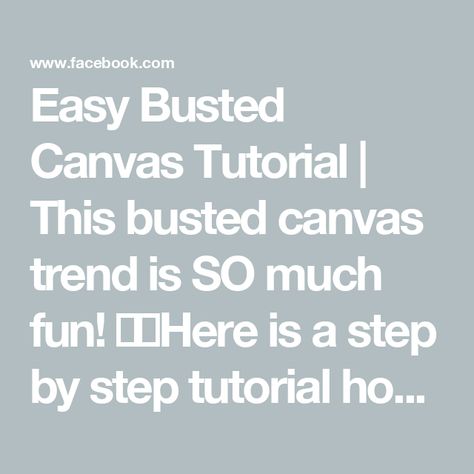 Easy Busted Canvas Tutorial | This busted canvas trend is SO much fun! 🎨✂Here is a step by step tutorial how I made my snowman busted canvas ☃️ #easycrafts #diyideas #bustedcanvas... | By Emily Seilhamer Art | Let's do the busted canvas trend today. Here's how I made mine. Get two canvases. These are eight by 10 canvases, but the trick is one is a canvas board and one is a stretch canvas so see the canvas board is flat and the stretch canvas has the wood frame. Next, pick your image. I'm actually going to recycle an old greeting card and this snowman was just begging to pop out of a canvas. You also need to pick two contrasting patterns of either scrapbook paper or napkins. It's okay to paint the canvases but the patterns really it pop and to attach the paper we're going to use Mod Podge. How To Make Busted Canvas Art, Busted Canvas Tutorial, Busted Canvas Crafts Diy, Busted Canvas Crafts, Exploding Canvas, Christmas Canvas Art Diy, Cut Out Canvas, Busted Canvas, Canvas Tutorial