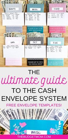 Envelope Budget System, Budget Mom, Cash Budget Envelopes, Budgeting System, Cash Budget, Budget Envelopes, Cash Envelope System, Money Saving Plan, Money Saving Strategies