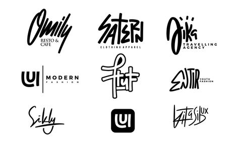 For only $10, holismjd will make logo handwriting and typography for your brand. | Hello, we offer logo writing services with the concept of writing. all of the logos that we work on are the result of my HAND, | On Fiverr.com All Type Logo Design, Logo Writing Design, Logo Styles Ideas, Handwriting Logo Design, Hand Writing Logo, Graffiti Hands, Handwritten Branding, Graffiti Branding, Logo Type Typography