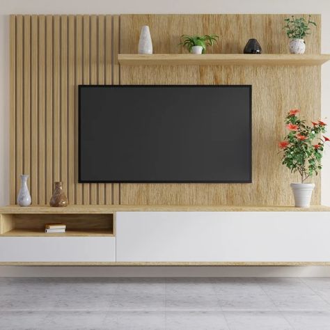 10 Bespoke Media Wall Ideas for 2024 | Dean Watson Tv Media Wall, Media Wall Ideas, Tv Panel, Media Unit, Concept Home, Tv Media, Secret Compartment, Electric Fires, Media Wall