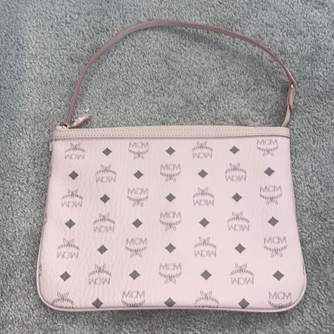 MCM Mini Bag Pink Mcm, Mcm Handbags, Mcm Bags, Girly Bags, Mini Bags, Hand Bags, Kate Spade Crossbody, Dream Big, Mini Bag