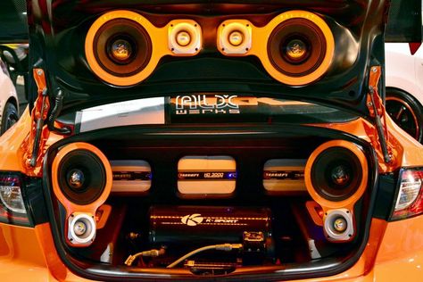 Custom Car Audio, Sound System Car, Audio Mobil, Car Audio Installation, Car Audio Amplifier, Audio Installation, Audio Design, Car Sounds, Car Subwoofer