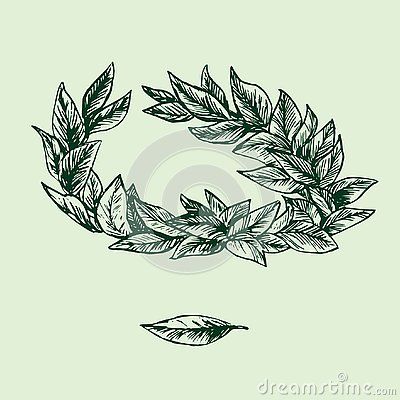 Laurel Crown, Best Tattoo Ever, Crown Drawing, Wreath Drawing, Crown Tattoo, Laurel Wreath, Doodle Sketch, Drawing Sketches, Cool Tattoos