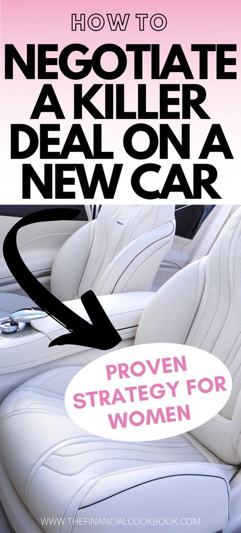 I used an unconventional method to buy my car and it ended up scoring me a deal for under 33% MSRP for a car that had just been released!! I believe this strategy should be best practice for all women so I'm sharing exactly what I did so that other women can get the best deal on their car as well. Trust me, it works. Buying a new car tips. Tips for buying a new car. How to get the best deal on a car. How to get the best car deal. Buying a car. Saving Money. Buying New Car Vs Used, Best Time To Buy A Used Car, Buying Car Tips, Cute Car For Women, Buying A Car Checklist, Car Shopping Tips, Tips For Buying A New Car, Best Time To Buy A Car, How To Buy A Car Tips