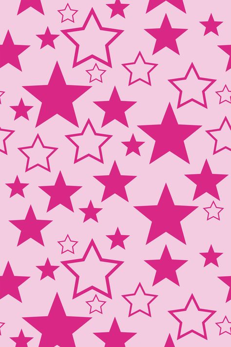 Star shape wallpaper for phone, Barbie inspired Star Wallpapers, Stars Aesthetic Wallpaper, Five Star Wallpaper Pink, Cute Wallpaper Ipad, Pink Stars Wallpaper Aesthetic, Stars Background, Pink Stars Wallpaper, Pink Star, Cute Pink Stars Wallpaper