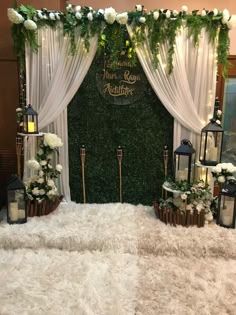 Rabiul Awal Decoration Ideas, Raya Booth Decoration, Ameen Decor Ideas, Eid Backdrop Ideas, Hari Raya Decoration Ideas Diy, Hari Raya Photobooth, Marriage Booth, Milad Decoration Ideas, Raya Decoration Ideas