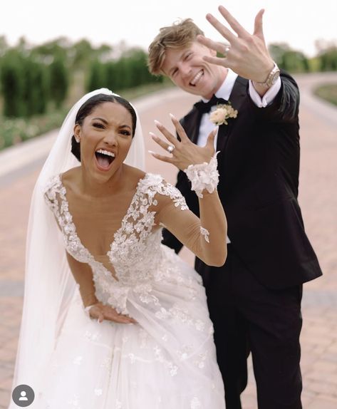 Interacial Wedding, Tara Davis, Interracial Couples Bwwm, Biracial Couples, Swirl Couples, Interracial Wedding, Interacial Couples, Mixed Couples, Interracial Marriage