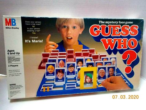 45 Board Games Popular in the '90s That'll Give You All Sorts of Nostalgia Guess Who Board Game, 90s Board Games, The Guess Who, Games People Play, Family Boards, Vintage Board Games, 90s Toys, Milton Bradley, Family Board Games