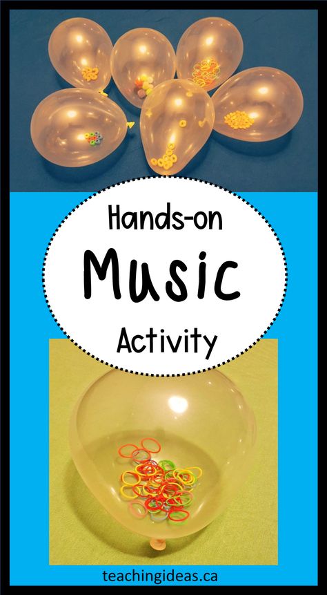 Kids love playing with instruments.  Introduce kids to music and instruments with these (simple) DIY music activities for kids using balloons.    #musicactivities #musicactivitiespreschool #musicforkids #musicactivitiesfortoddlers Music Study Preschool, Movement Preschool, Music Instruments Kids, Preschool Music Activities, Bucket Drumming, Instrument Craft, Music Activities For Kids, Music Activity, Music For Toddlers