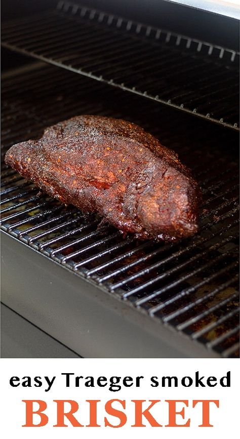 Brisket Rub Recipe, Grilled Brisket, Brisket Recipes Smoked, Brisket Rub, Traeger Grill Recipes, The Big Green Egg, Beef Brisket Recipes, Smoked Beef Brisket, Pellet Grill Recipes