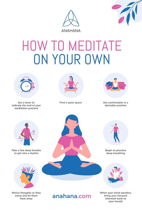 How to Meditate On Your Own! Inner Peace, Meditation, Health, Yoga, How To Meditate