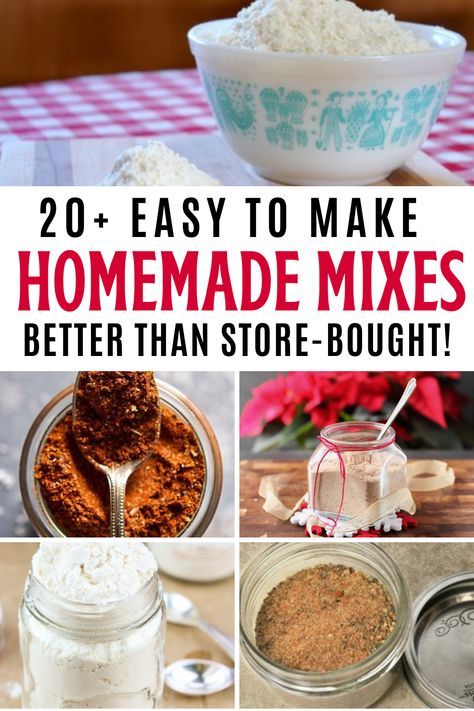 Essen, Thermomix, Baking Mix Recipes, Homemade Pancake Mix, Homemade Bisquick, Homemade Dry Mixes, Spice Blends Recipes, Homemade Spice Mix, Homemade Pantry