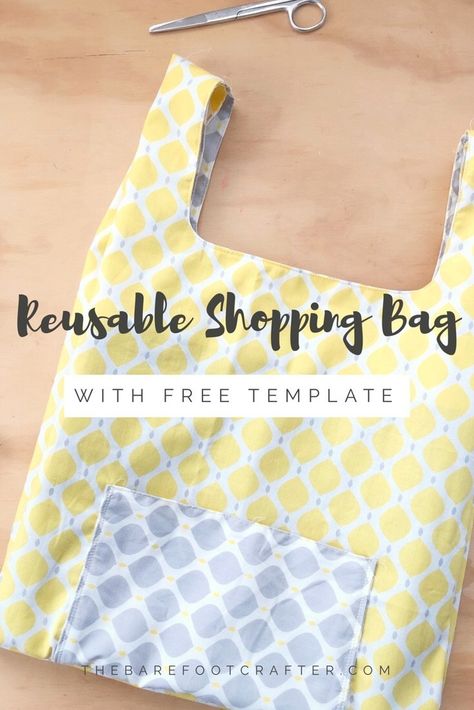 …reusable shopping bag – free pattern… Diy Event, Sew Ins, Beginner Sewing Projects Easy, Leftover Fabric, Bags Tutorial, Reusable Shopping Bags, Sewing Projects For Beginners, Easy Sewing Projects, Diy Couture