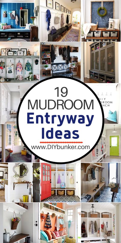 Farmhouse Mudroom Ideas Entryway, Large Entryway Ideas Foyers, Large Entryway Ideas, Mudroom Entryway Ideas, Practical Mudroom, Small Mudroom Ideas Entryway, Kitchen Entryway Ideas, Entrance Ideas Entryway, Small Mudroom Ideas