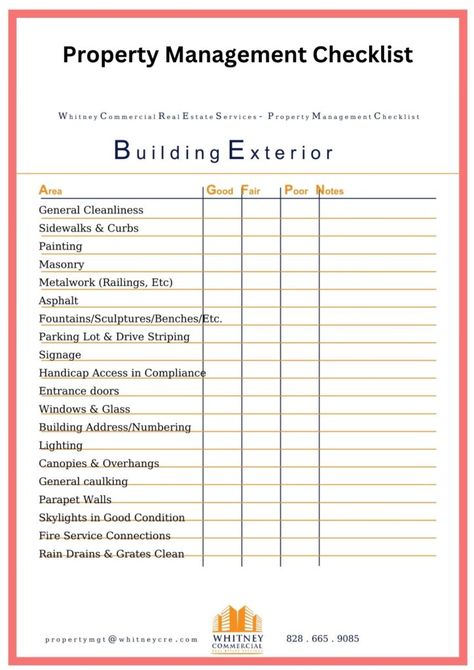 Property Management Checklist Property Manager Aesthetic, Property Maintenance Checklist, Property Manager Tips, Property Management Checklist, Property Management Organization, Property Management Agreement, Landlord Checklist Rental Property, Property Management Software, Coaching Templates