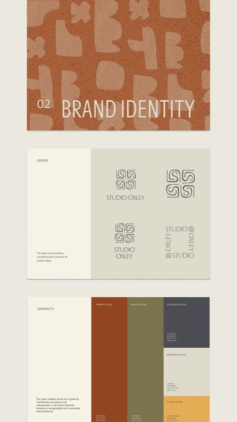 Branding design earthy refined sophistcated colour palette inspiration eclectic brand colours typography. They are an interior design studio weaving together art, pattern and textile to craft richly layered, contemporary homes. Branding design for furniture service based design brand identity inspriration. logo design brand identity interior studio branding typography patterns colour palette Luxury Colour Palette, Luxury Brand Logos, Organic Branding Design, Interior Design Logo Inspiration, Logo Color Combinations, Earthy Logos, Luxury Branding Identity, Contemporary Branding, Brand Identity Colors