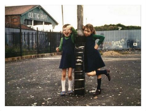 Irish School Uniform, Northern Ireland Troubles, Round Tower, School Uniforms, Belfast, Northern Ireland, Leather Skirt, Tower, Photographer