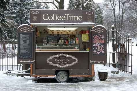 start a coffee stand Mini Food Truck, Coffee Food Truck, Starting A Coffee Shop, Mobile Cafe, Mobile Coffee Shop, Opening A Coffee Shop, Coffee Trailer, Coffee Van, Small Coffee Shop