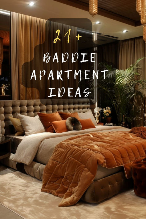 Ready to give your apartment the ultimate baddie glow-up? Check out these 21 ideas that will make your space stylish and cozy. From decor tips to furniture hacks, click to find out more! 🏠✨ #ApartmentGlowUp #BaddieDecor #HomeInspo #StylishLiving #InteriorHacks