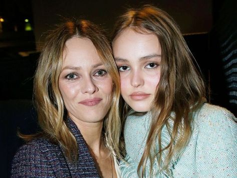 Lily-Rose Depp Wore the Chicest Dress to Mom Vanessa Paradis's Wedding | WhoWhatWear.com | Bloglovin’ Lily Rose Depp Mother, Jean Paul Goude, Lily Depp, Lily Rose Depp Style, Louis Garrel, Serge Gainsbourg, Vanessa Paradis, Famous Stars, Kirsten Dunst