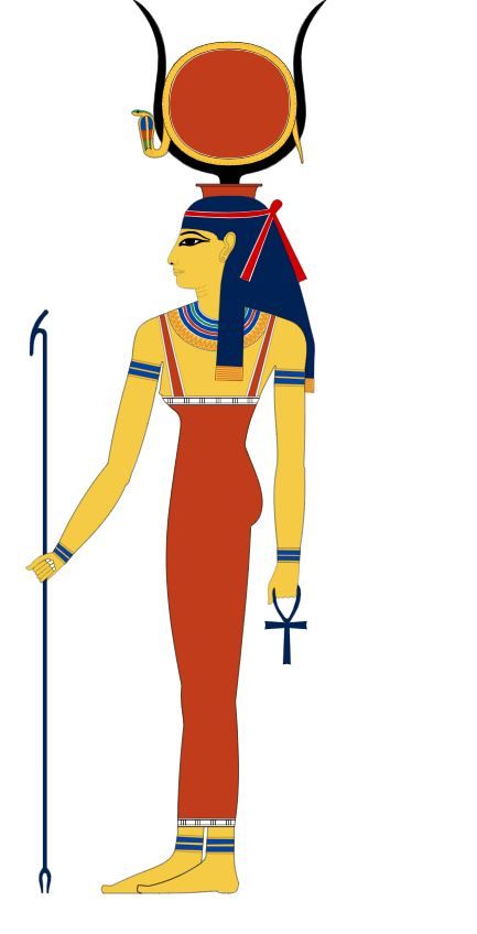 Hathor Goddess, Goddess Hathor, Goddess Of Love And Beauty, Ancient Egyptian Goddess, Goddess Symbols, Greek Pantheon, Egyptian Deity, Love And Beauty, Eye Of Ra