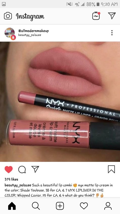 Fall Lip Colors For Fair Skin, Fall Lip Color For Blondes, Nyx Fortune Cookie Butter Gloss Lip Combo, Lipstick Lip Liner Combo, Lip Liner For Fair Skin, Lip Liner And Stick Combo, Nyx Pink Lip Combo, Walmart Lip Combo, Best Lip Combos For Medium Skin