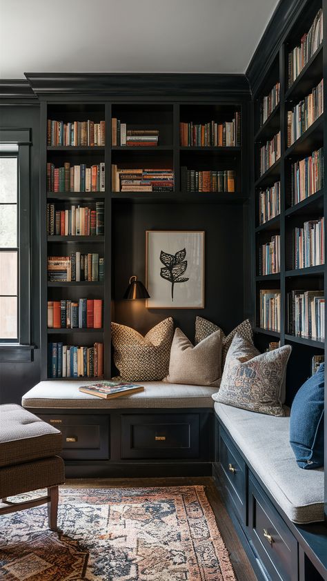 Discover the best in home decor with chic ideas and modern trends. Explore luxe accents and stylish updates to elevate your living space. #HomeDecor #DesignTrends #LuxeInteriors Cozy Reading Chair, Luxurious Interior Design, Wainscoting Panels, Good Read, Chair Ideas, Reading Adventure, Sophisticated Decor, Home Library Design, Studio Living