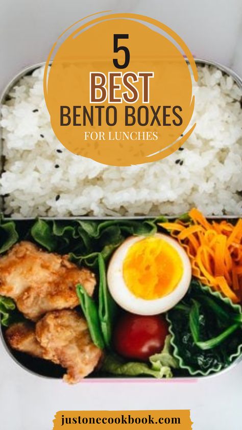 Ready to pack healthy and well-balanced lunches for school, work, or picnics? Check out my recommended picks for the best bento boxes for various needs! Korean Bento Box Lunches, Japanese Bento Box Recipes, Yakimeshi Recipe, Bento Box Lunch For Adults, Lunches For School, Bento Box Ideas, Pack Lunches, Japanese Meals, Bento Box Recipes