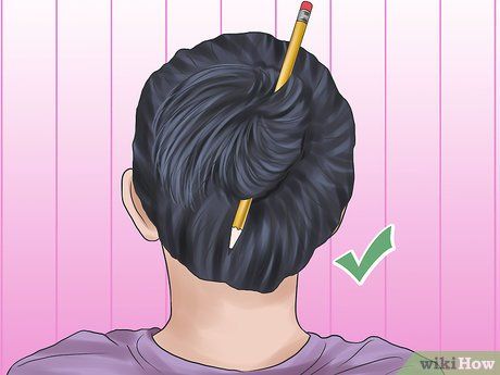 Image titled Put Your Hair up With a Pencil Step 15 Hair Up With A Pencil, Put Ups Hairstyles, How To Twist Hair, Braid Bun Updo, Chopstick Hair, U Shaped Hair, Braided Hairdo, Pin Up Hair, Braided Hairstyles Easy