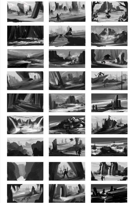 Value study of rocks in greyscale. Value Digital Painting, Greyscale Digital Art, Greyscale Painting, Tonal Studies, Greyscale Art, Value Studies, Perspective Room, Greyscale Colour, Value Study