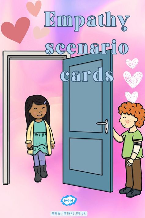 Empathy Scenario Cards Empathy Activities, The Emotions, Teaching Kids, Teaching Resources, Helping Kids, Lesson Plans, Activities For Kids, For Kids, How To Plan