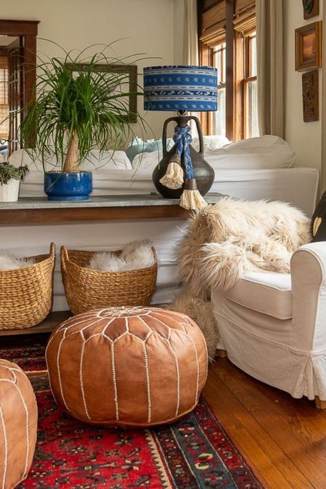 Love the look of the Moroccan Leather Floor Poufs that have been seen everywhere lately? I've got a budget friendly VEGAN option for you! Thgonwid Unstuffed Moroccan Ottoman Pouf Cover, Ottoman Footstool Storage Solution, Bean Bag Chair, Foot Rest, Brown Moroccan Ottoman, Business Vision, Living Room Pouf, Moroccan Home Decor, Foot Rest Ottoman, Moroccan Homes, Ottoman Pouf, Floor Pouf, Moroccan Leather