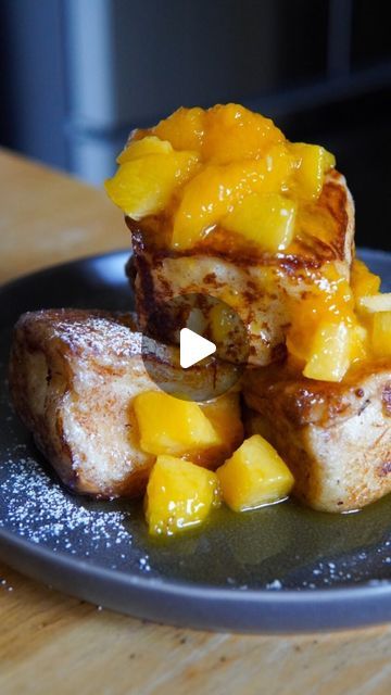 French Toast Rolls, Peach Mango, Instagram Food, Toast Recipes, Heavy Cream, Whipped Cream, Low Carb Recipes, Tart, Low Carb