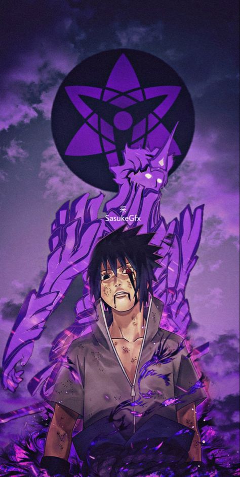 Sasuke Uchiha Pfp, Wallpaper Purple, Naruto Anime, Sasuke Uchiha, Anime Character, Naruto, Purple, Anime