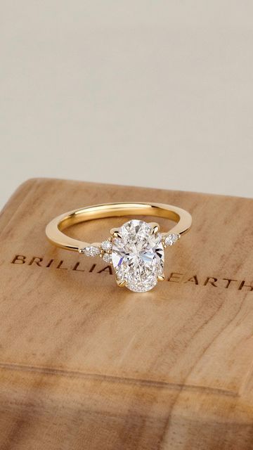 Wedding Ring Brilliant Earth, Aurora Engagement Ring, Classy Oval Engagement Rings, Engagement Ring Gold Band Simple, Minimalist Engagement Ring Gold Oval, Brilliant Earth Engagement Rings Gold, Weddings Rings Gold, Elegant Gold Wedding Ring, Gold Round Wedding Ring