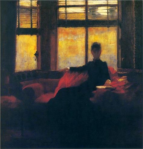 "An October Evening" by Sir John Lavery John Lavery, Anna Mouglalis, Niels Schneider, October Night, Irish Painters, August Sander, Giovanni Boldini, Albert Bierstadt, Pierre Bonnard