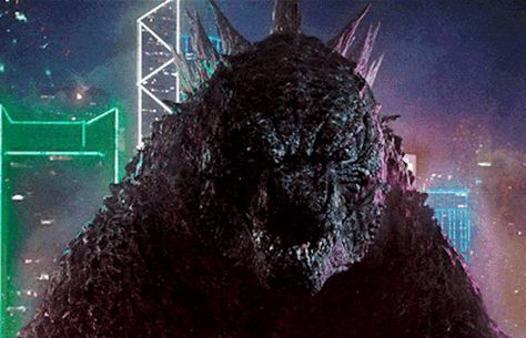 Godzilla Gif, Japanese Gif, Godzilla Franchise, Magical Wolf, Kong Godzilla, Godzilla Vs Kong, Godzilla 2014, Smile Gif, Legendary Pictures