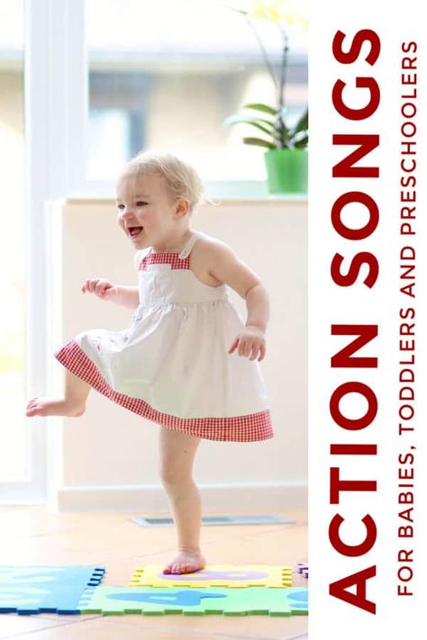 Fun action songs with complete words for babies, toddlers and preschoolers. Get the older kids moving and doing the actions and have fun with your baby. #songs #circletime #actionsongs #nurseryrhymes #raindyaymum Dinosaur Rhymes, Toddler Songs With Actions, Rhymes For Toddlers, Movement Preschool, Movement Songs, Classroom Planning, Songs For Toddlers, Action Songs, Preschool Music