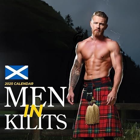 Men in Kilts 2025 Calendar: A Year of Bold Tradition and Timeless Appeal: Celebrate the Charm and Tradition of Kilts with 12 Months of Captivating ... Gift for Kilt Lovers and Highland Enthusiasts: Cefalo, Abaco: Amazon.com: Books Men With Kilts Scotland, Men In Kilts, 2025 Calendar, Kilt, A Year, 12 Months, Scotland, Gift Ideas, Fan