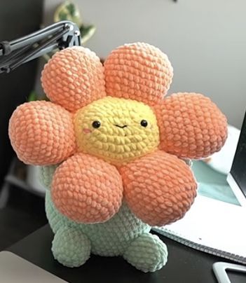 How to Crochet ~ Lazy Daisy ~ Cute Easy Flower Crochet Plushie Amigurumi Tutorial - YouTube Crochet toys tutorial #crochettoystutorial #crochet #crochettoy #crochetpattern #crochetpatterns 3.193 Crochet Lazy Daisy, Easy Flower Crochet, Plushie Amigurumi, Crochet Toys Free Patterns, Crochet Plushies, Giraffe Crochet, Crochet Christmas Gifts, Easy Crochet Animals, Crochet Plushie