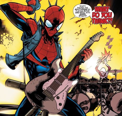 Punk Spiderman, Visionary Board, Web Warriors, 3 Spiderman, All Spiderman, Spider Punk, Comic Face, Epic Hero, Deadpool And Spiderman