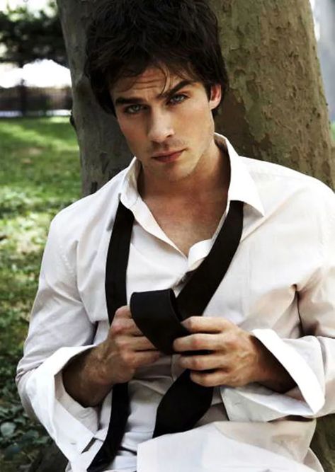 Ian Somerhalder, A Man, White, Black