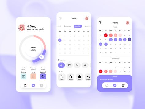 Flo Period Tracker Flo App Icon Aesthetic, App Icon Aesthetic Orange, Off White App Icons, Flo App Icon, Period Tracking App, Period Apps, Period Tracker App, White App Icons, Yoga App