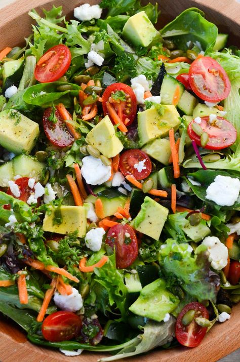 Bright Spring Mix Salad