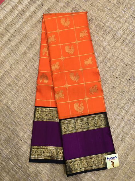 Traditional Kanchipuram sarees from Prakash silks. Prakash Silks Kanchipuram, Kanchipuram Silk Saree Wedding, Prakash Silks, Kancheepuram Silk Saree, Saree Color Combinations, Silk Saree Wedding, Latest Silk Sarees, Kanjivaram Sarees Silk, Bridal Sarees South Indian