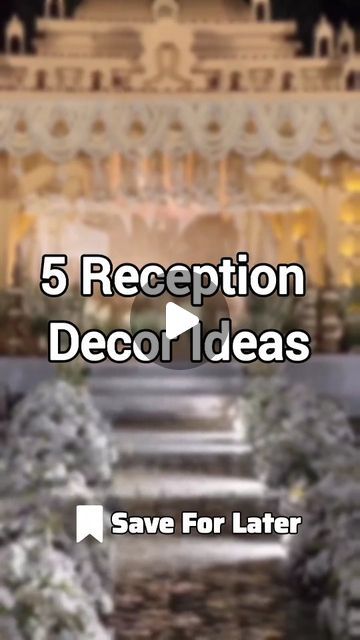 Wednue.com on Instagram: "Elegant reception decor ideas for a memorable celebration.✨️

Credits:
https://www.instagram.com/reel/C5-FgMfpdJn/?igsh=czhjaDAxaGYydWpt

https://www.instagram.com/reel/C6DoBEQSVhr/?igsh=d2V3ZHdpaXUyMA==

https://www.instagram.com/reel/C5sI_DGx11v/?igsh=MTg2NzFxc3lzN2xjNQ==

https://www.instagram.com/reel/C50hMX3IThj/?igsh=MWI3eDZ3bHg3aW9nZg==

https://www.instagram.com/reel/C7d4o3CI9sP/?igsh=MTRyOGdxZjN1aTFibw==
.
.
.
#reel #reels #reelitfeelit #reelkarofeelkaro #receptiondecor #receptiondecoration #receptiondecorations #receptiondecorideas #makememories #reception #decorideas #floraldecor #minimalist #elegantdecor #bigfatindianwedding #fusion #weddingplanner #weddingplanning #bridetobe #weddingflorals #weddingvenues  #indianweddingplanners #destinationwedding #s Elegant Minimalist Wedding Decor, Reception Decorations Indian, Indian Reception Decor, Indian Wedding Reception Decor, Reception Decor Ideas, Indian Wedding Decorations Receptions, Indian Wedding Receptions, Indian Reception, Minimalist Wedding Decor