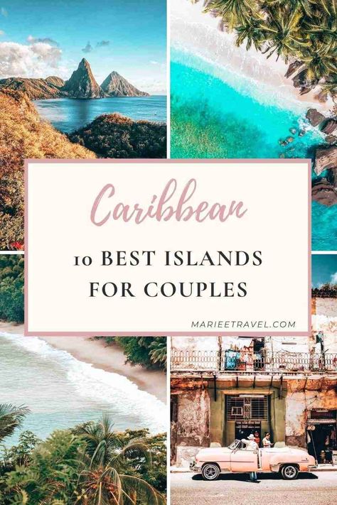 Island Honeymoon Destinations, Romantic Carribean Getaways, Best Beach Vacations For Couples, Carribean Honeymoon Destinations, Caribbean Island Hopping, Best Caribbean Islands To Visit, Best Islands To Visit In Caribbean, Best Carribean Islands To Visit, Best Carribean Island