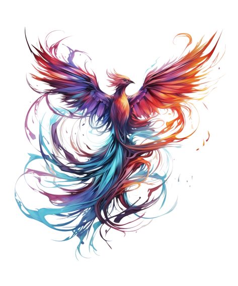 Pheonix Tattoo Watercolour, Purple Phoenix Tattoo, Pheonix Tattoo For Women On Back, Lower Leg Tattoos Women Unique, Purple Ribbon Tattoos, Phoenix Tattoo Sleeve, Watercolor Phoenix Tattoo, Tato Phoenix, Tattoo Mafia