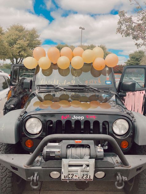 Jeep Birthday, Best Happy Birthday Quotes, 47th Birthday, Dream Party, Birthday Background, 13th Birthday, S Car, Happy Birthday Quotes, Cars Birthday